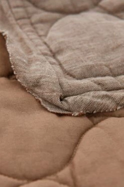 Textilier Ellos Home Överkast Elmira I Tvättat Lin 180x260 Cm