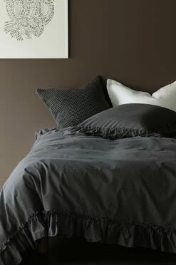 Textilier Ellos Home Påslakanset Juliette Frill, 2 Eller 3 Delar