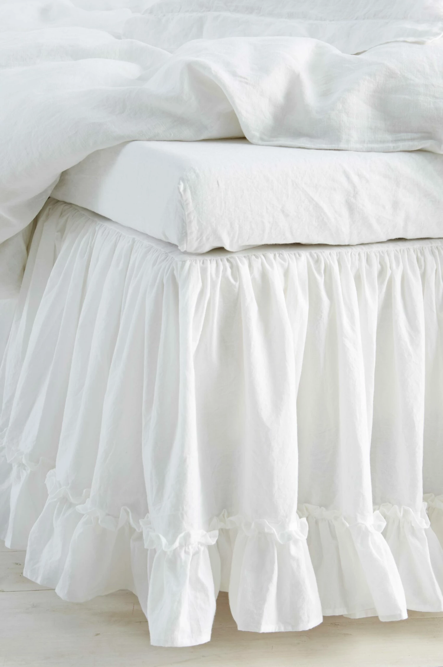 Textilier Ellos Home Sängkappa Juliette Frill Höjd 45 Cm 3 Textilier Ellos Home Sängkappa Juliette Frill Höjd 45 Cm