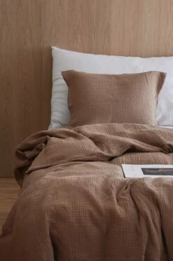 Textilier Ellos Home Påslakanset Candela I Muslin, 2 Eller 3 Delar