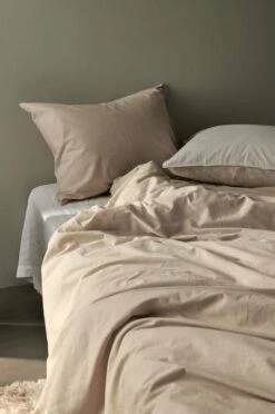 Textilier Ellos Home Påslakanset Rania I Vintagetvättad Bomull