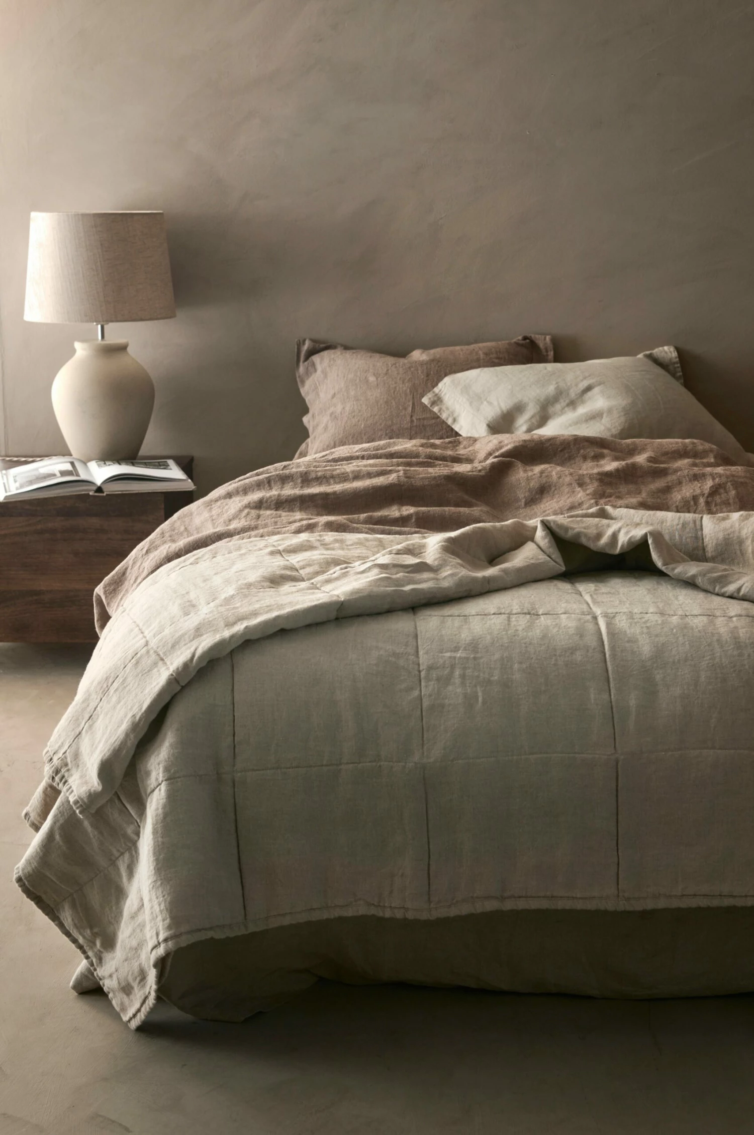 Textilier Ellos Home Överkast Candice Square I Tvättat Lin 5 Textilier Ellos Home Överkast Candice Square I Tvättat Lin - Bild 3