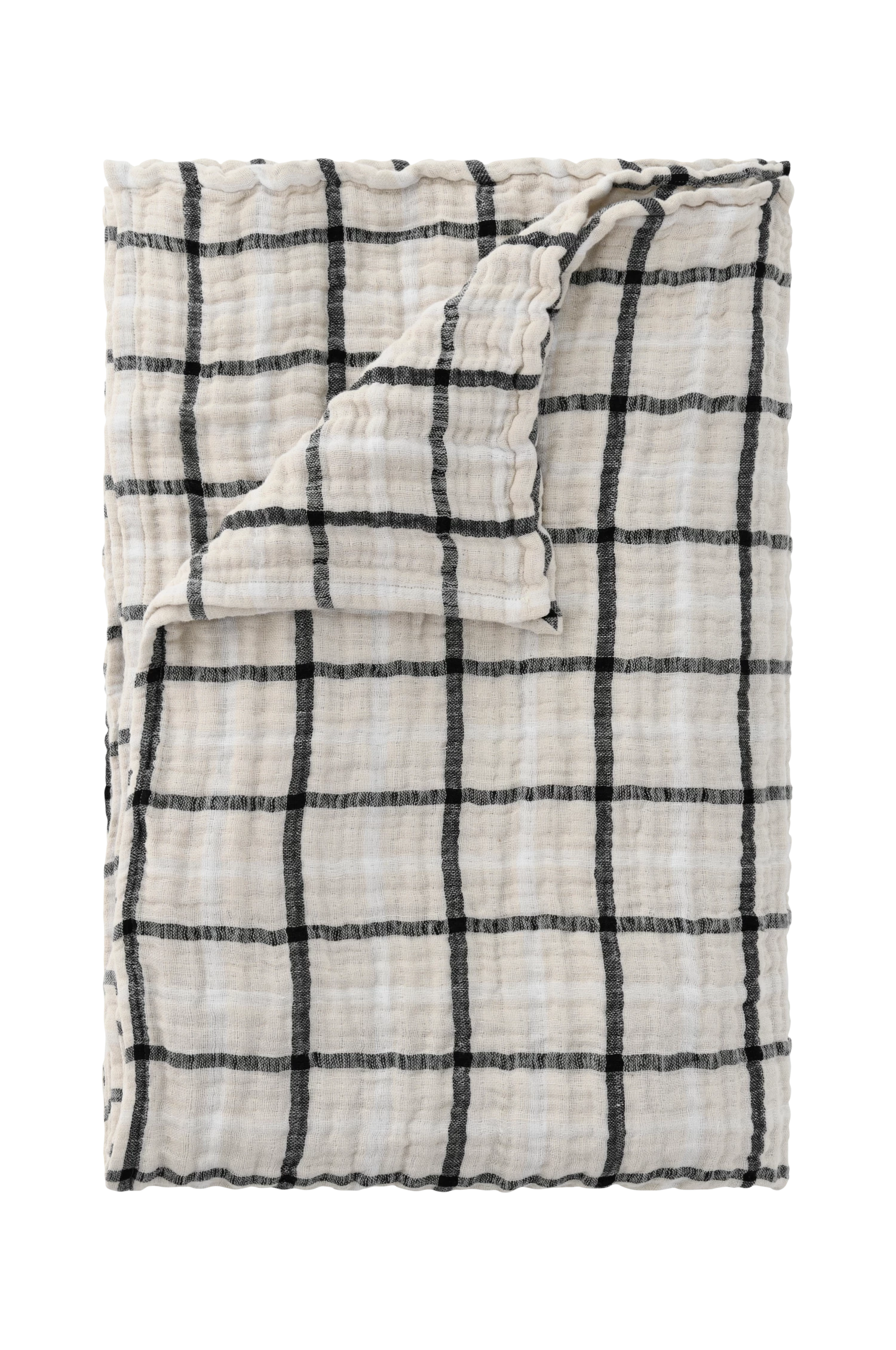 Textilier Ellos Home Överkast Flora Big Check 4 Textilier Ellos Home Överkast Flora Big Check - Bild 3