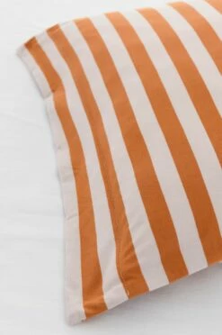 Textilier Ellos Home Påslakanset Colette I Ekologisk Bomullstrikå, 2 Delar