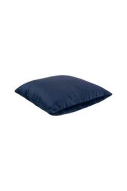 Textilier House Nordic Kudde Lido. Sammet Och Polyester I Blå Färg