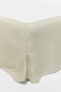 Textilier Pastill Viola Sängkappa I Franskt Lin Höjd 45 Cm