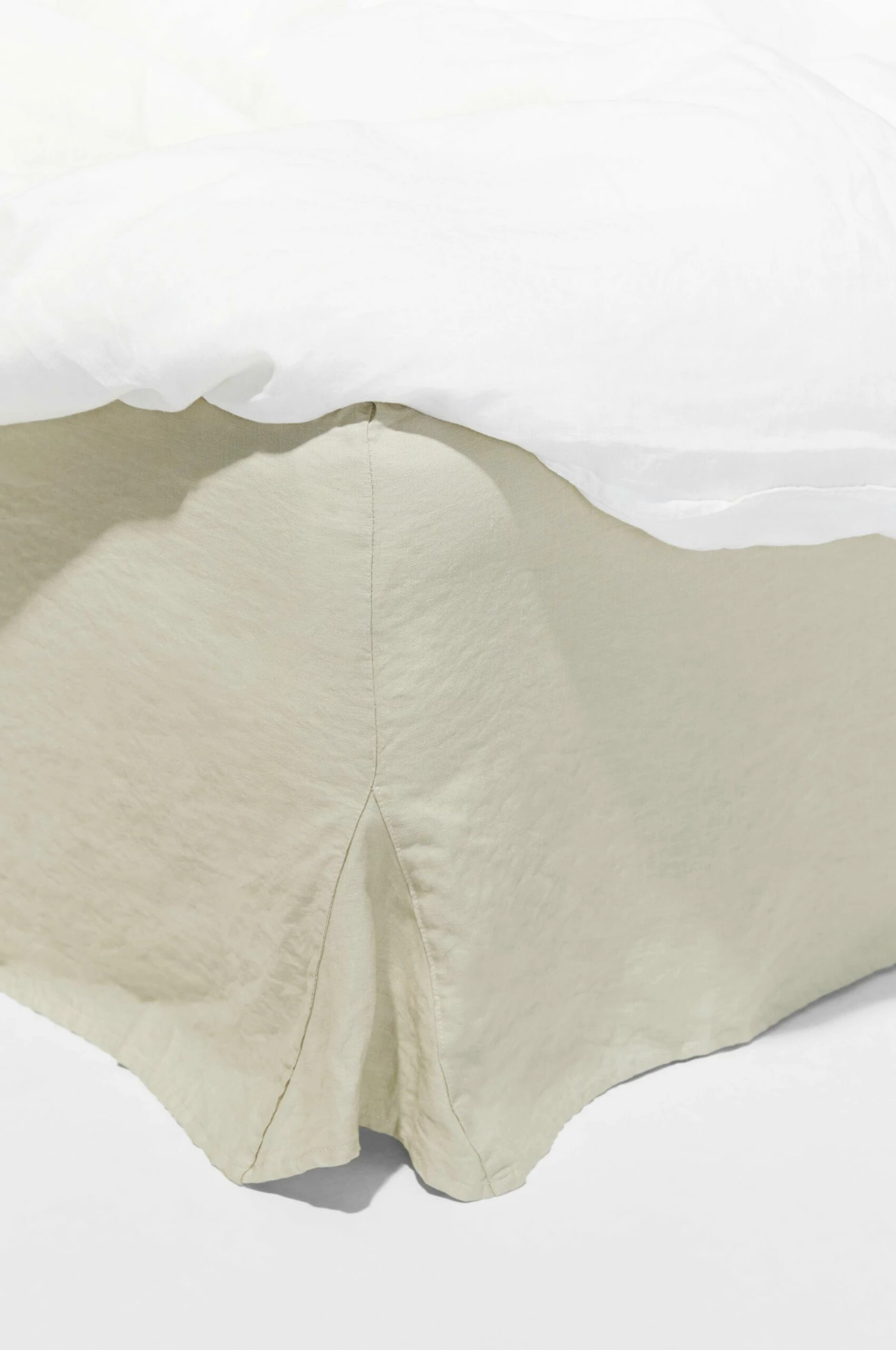 Textilier Pastill Viola Sängkappa I Franskt Lin Höjd 45 Cm 4 Textilier Pastill Viola Sängkappa I Franskt Lin Höjd 45 Cm - Bild 2