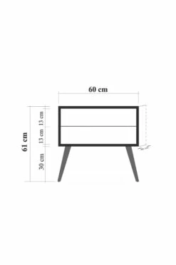 Möbler Hanah Home Sängbord - Cendy